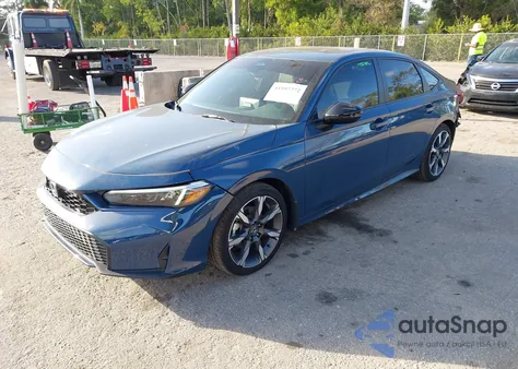 2025 Honda Civic Hybrid Sport/Sport Touring from USA, damaged, VIN 2HGFE4F8XSH307062